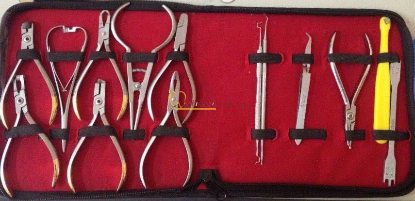 Bộ dụng cụ chỉnh nha (15 chi tiết)