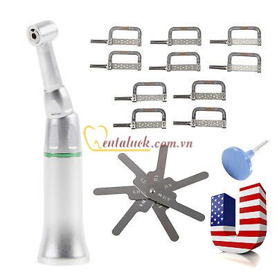 Bộ mài kẻ chỉnh nha máy (1 cán và 10 lưỡi)