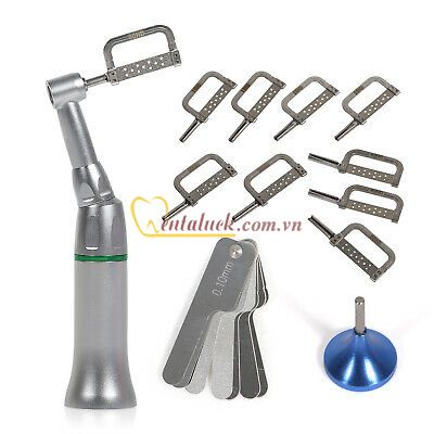 Bộ mài kẻ chỉnh nha máy (1 cán và 10 lưỡi)
