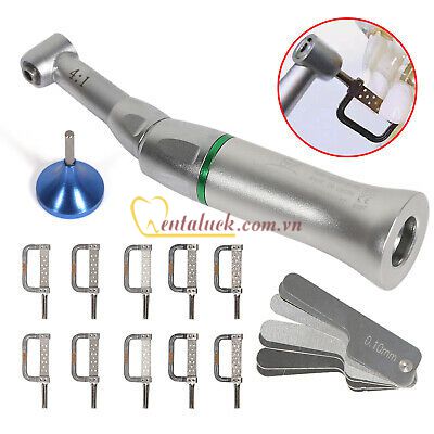 Bộ mài kẻ chỉnh nha máy (1 cán và 10 lưỡi)