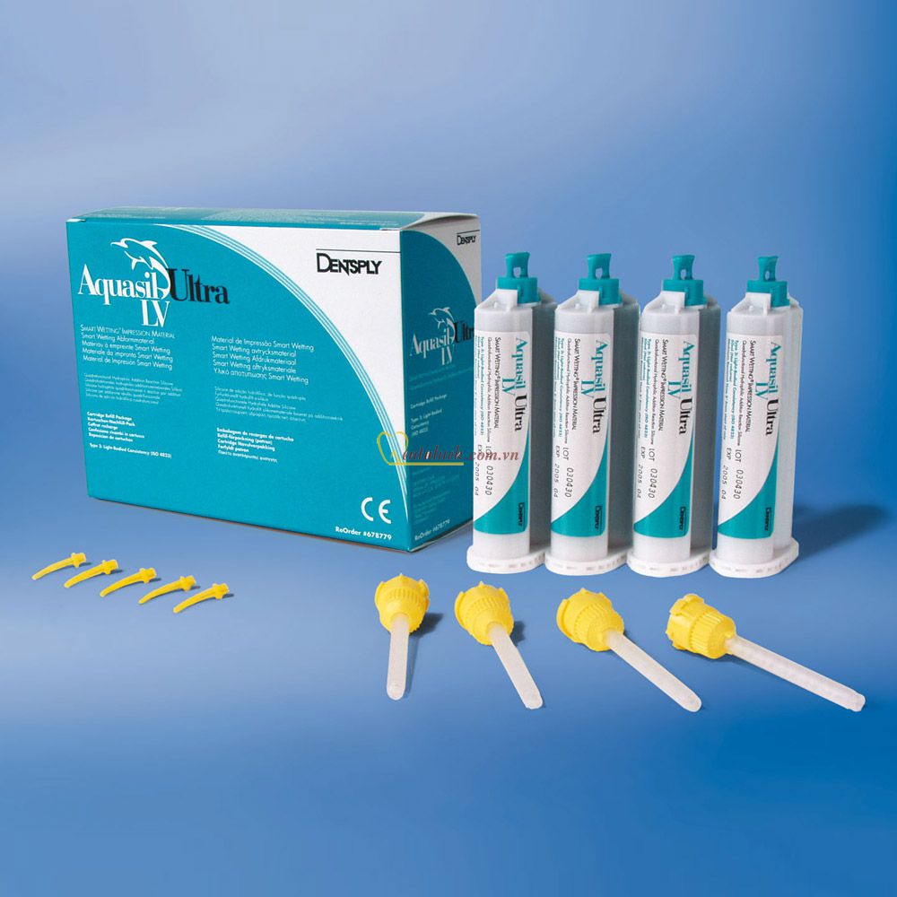Cao su Aquasil LV (2*50ml/Cartridges)