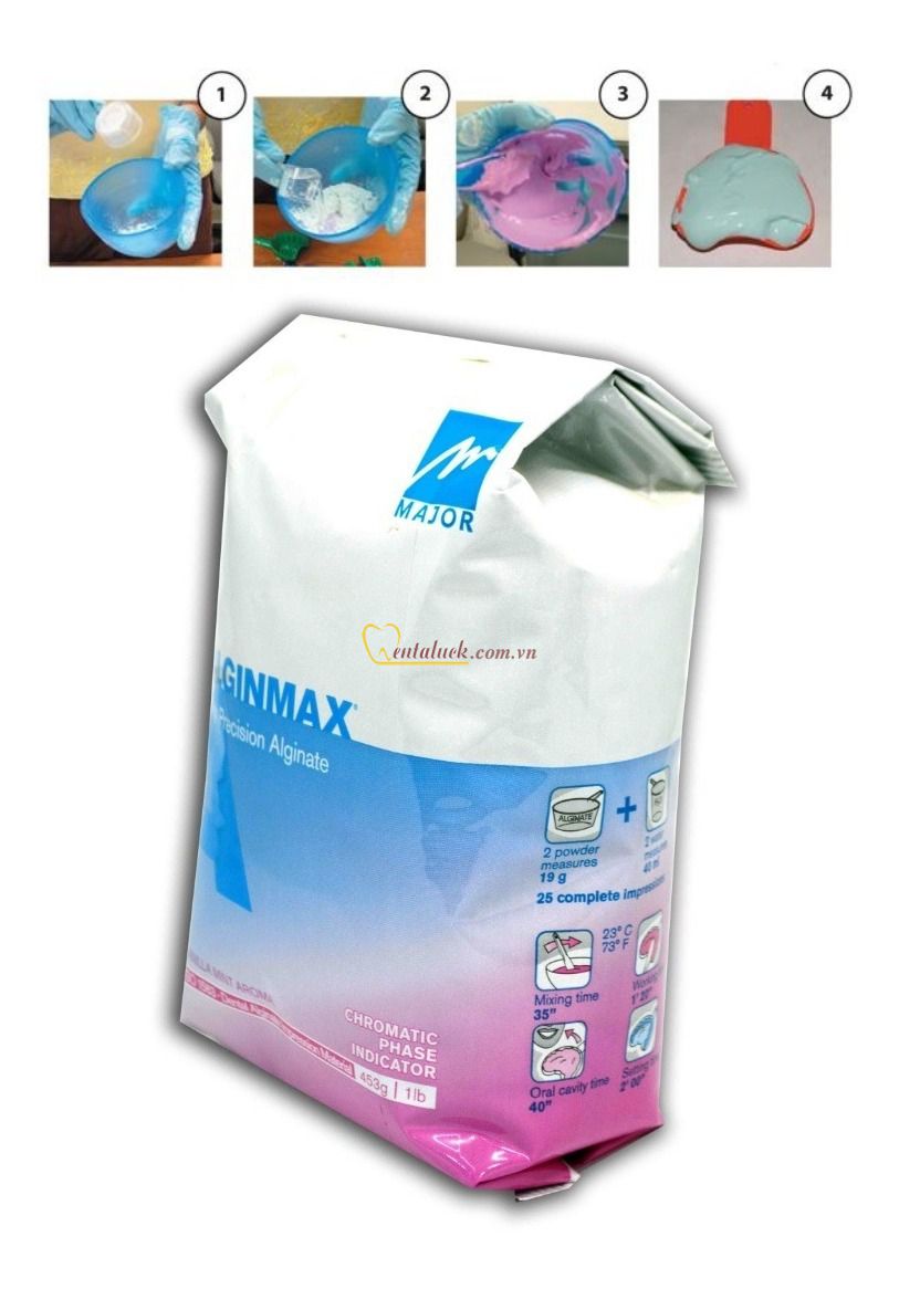 Chất lấy dấu ALGINMAX 453g