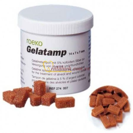 Cầm máu Gelatamp miếng xốp (14x7x7mm)