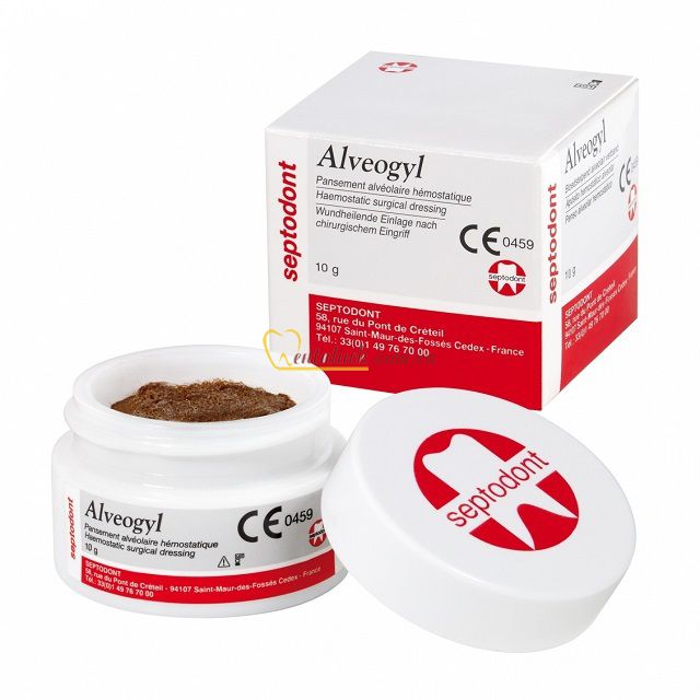 Cầm máu kháng khuẩn ổ xương Alveogyl