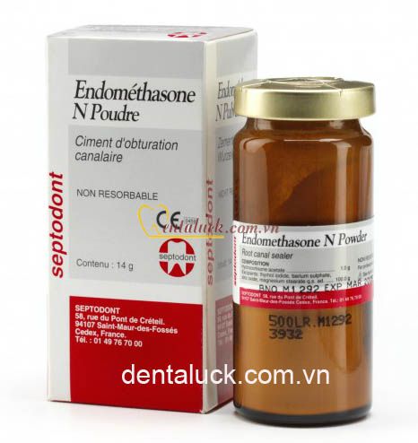 Endomethasone bít tủy (14g/hộp)