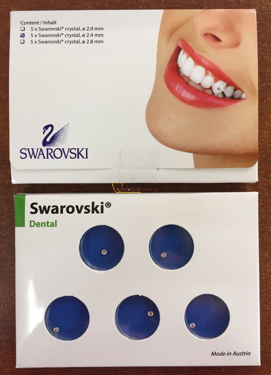 Đá gắn răng SWAROVSKI Áo