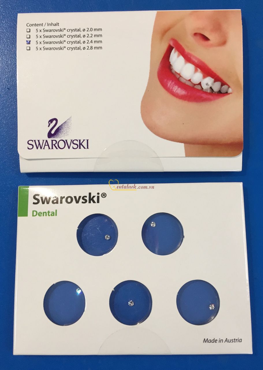 Đá gắn răng SWAROVSKI Áo
