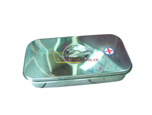 Hộp chữ nhật đúc nắp rời (18x8x4cm)