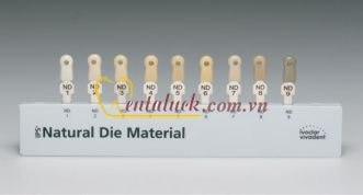 Bảng so màu cùi Verneer Natural die Shade Guide