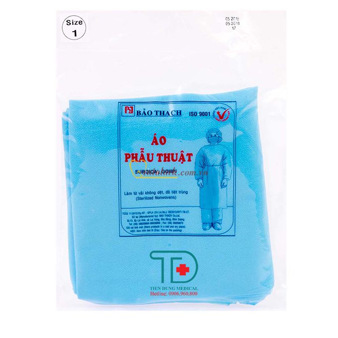 Áo giấy phẫu thuật