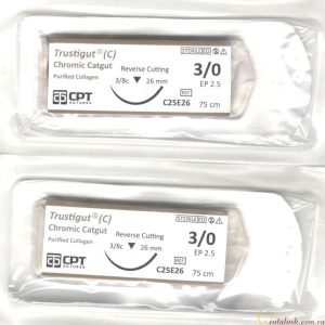 Chỉ khâu 3.0 Chromic Catgut