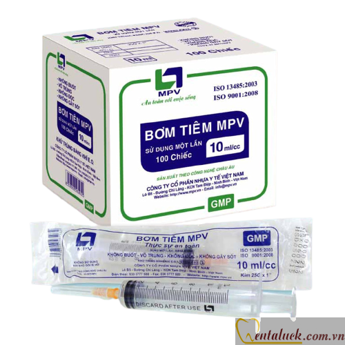 Bơm tiêm 5cc MPV (25G x 1)