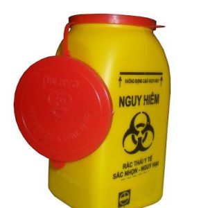 Hộp nhỏ đựng vật sắc nhọn y tế