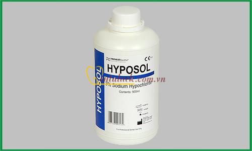 Dung dịch bơm rửa ống tủy Hyposol 3% 500ml