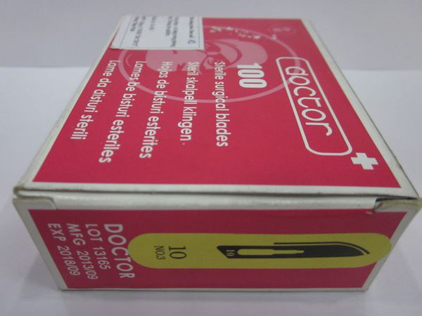 Lưỡi dao mổ Số 10 India 100c/hộp