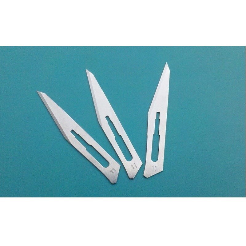 Lưỡi dao mổ Số 11 India 100c/hộp