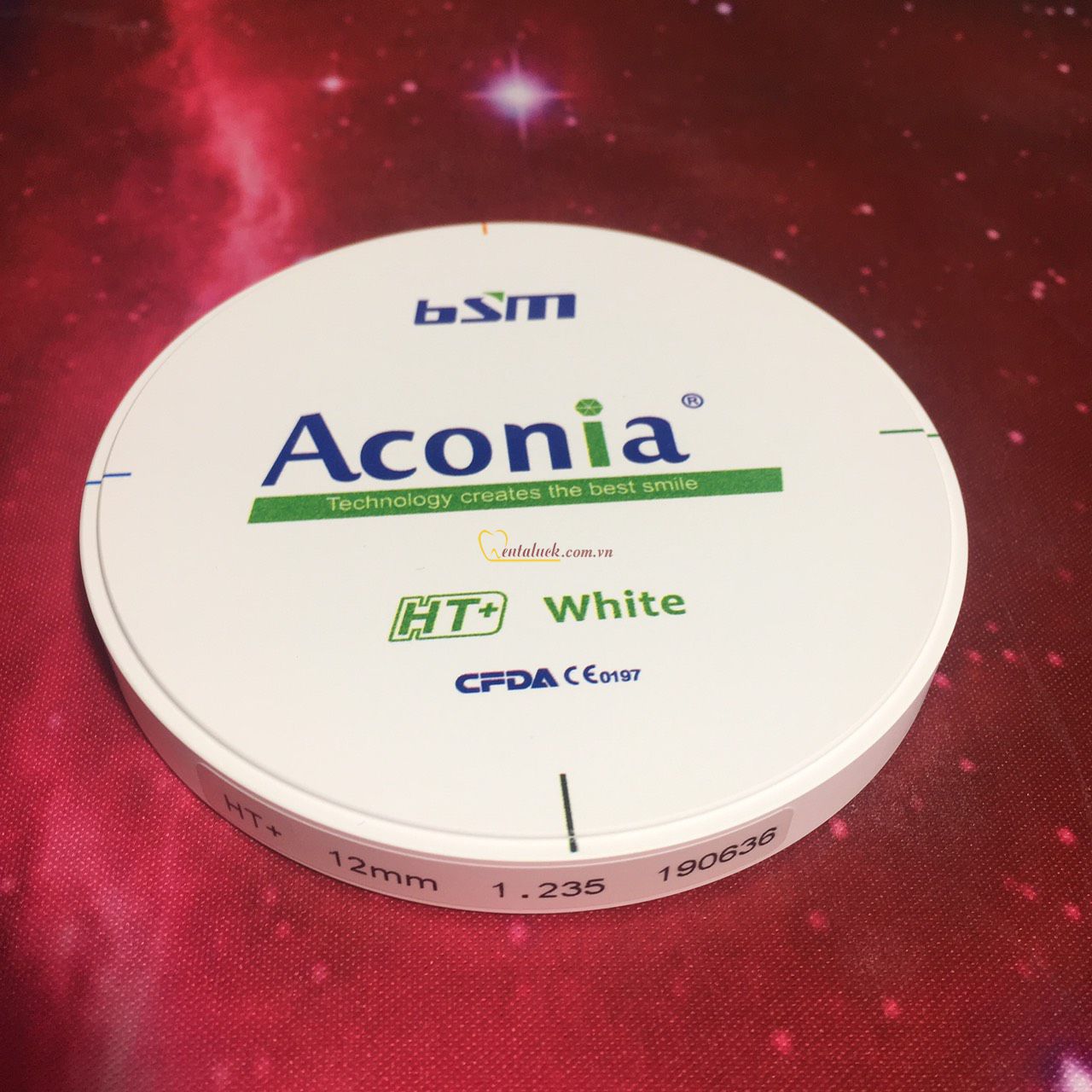 Zirconia Aconia HT+ BSM-D98*12
