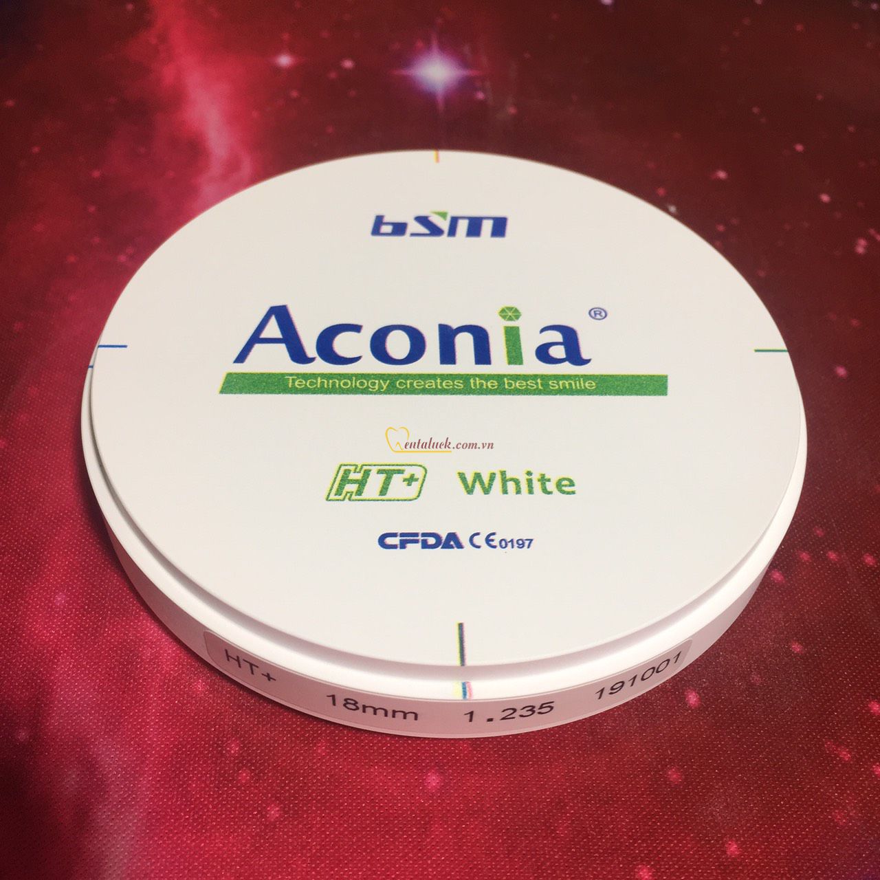 Zirconia Aconia HT+ BSM-D98*18