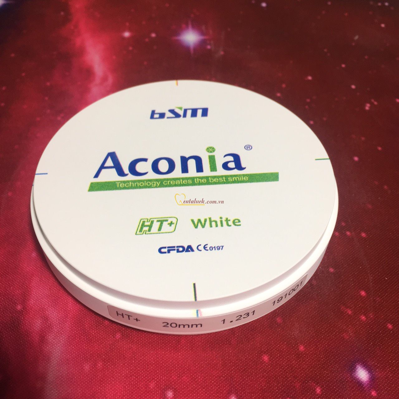 Zirconia Aconia HT+ BSM-D98*20