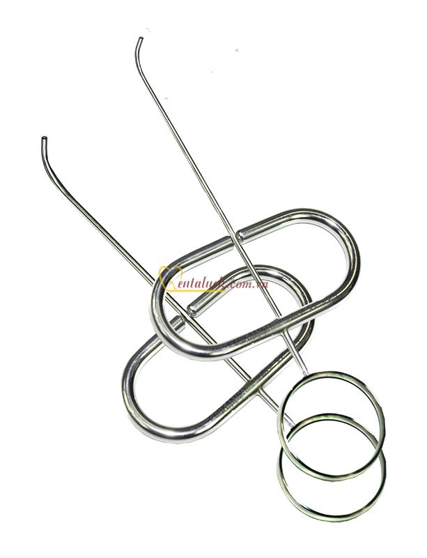 MTA+ Applicator Premium Bent (0.8mm) / Cây đặt thuốc MTA cao cấp dạng cong