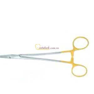 Panh kẹp kim cán vàng 14cm