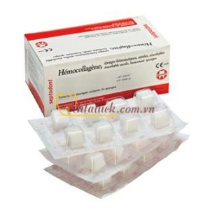 Cầm máu miếng xốp Hemocollagene sponges